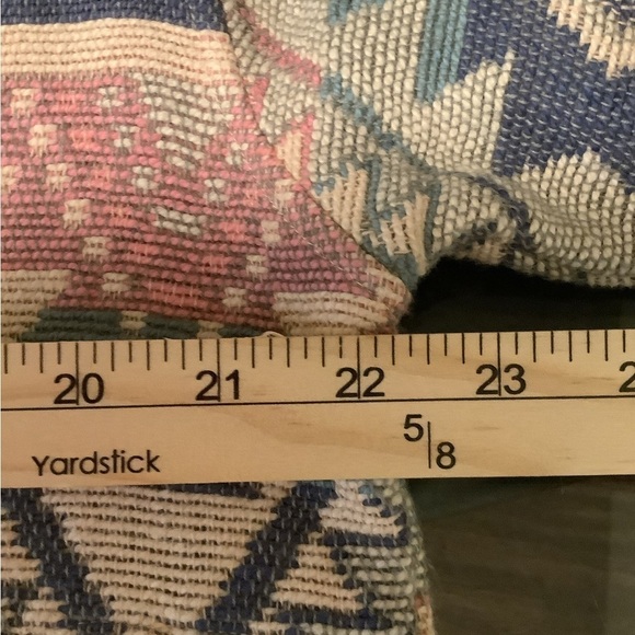 Vintage Keren Hart med western‎ pastel color Aztec tribal cropped boxey jacket - Picture 4 of 8